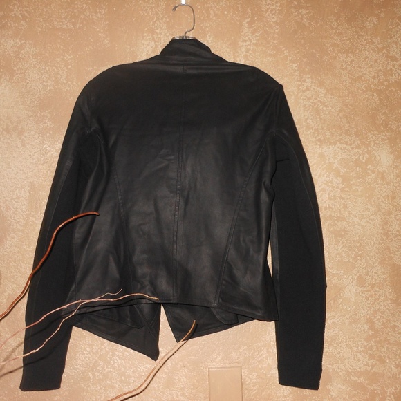 La Marque Jackets & Coats La Marque Leather Side Zip Jacket